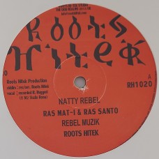 Ras Mat-I & Ras Santo, Tony Roots - Natty Rebel / Reggae Song (10")