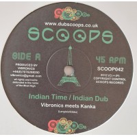 Vibronics Meets Kanka & O.B.F. - Indian Time / June Dub (10")