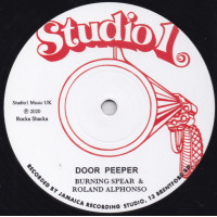 Burning Spear & Roland Alphonso / Willi Williams – Door Peeper / All The Way (10")