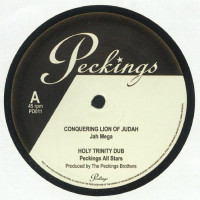 Jah Mega, Sister Jahian - Conquering Lion Of Judah (12", Single)