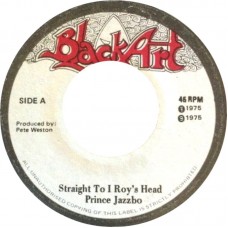 Prince Jazzbo - Straight To I Roy's Head (7")