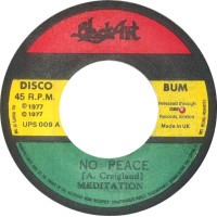 The Meditations - No Peace (7", RE)