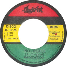 The Meditations - No Peace (7", RE)