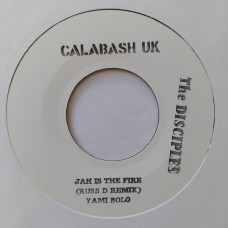 Yami Bolo, The Disciples - Jah Is The Fire (Russ D Remix) (7", W/Lbl)