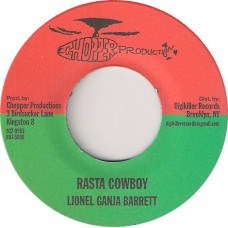 Lionel Ganja Barrett - Rasta Cowboy (7", RE)