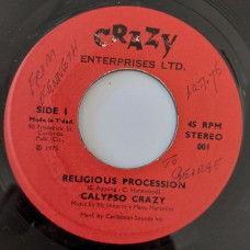 Calypso Crazy - Religious Procession / The Electrician (7", Single)