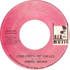 Dennis Brown - Children Of Israel (7", Red)