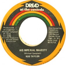 Rod Taylor / Mikey Dread - His Imperial Majesty / African Anthem Dread All The Way (7")