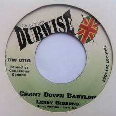 Leroy Gibbons / Chris Jay - Chant Down Babylon (7")