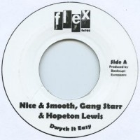 Gang Starr, Hopeton Lewis, Nice & Smooth / The Heptones, Nice & Smooth - Dwyck It Easy / Ska Junkies (7", Unofficial)