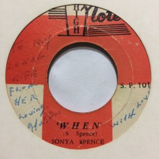 Sonya Spence - When (7")