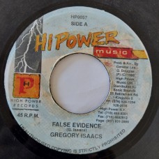 Gregory Isaacs - False Evidence (7")