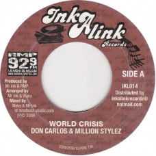 Don Carlos & Million Stylez - World Crisis (7")