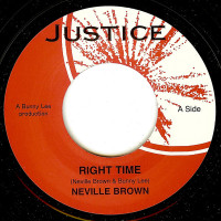 Neville Brown / John Wayne - Right Time / Boogie Down (7", RE)