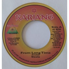 Sizzla - From Long Time (7")