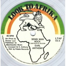 Earl Anthony - Sensi Man Rock (7", RE, Tra)