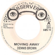 Dennis Brown - Moving Away / Travelling Man (7", Single, RE)