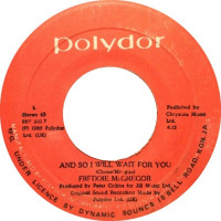 Freddie McGregor - And So I Will Wait For You (7")