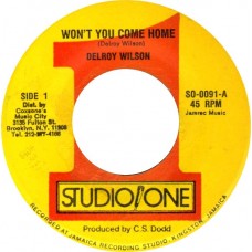 Delroy Wilson - Won't You Come Home (7", Single)