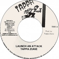 Tapper Zukie - Launch An Attack (7", Single, RE)