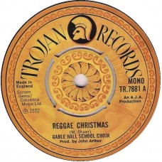 Gable Hall School Choir - Reggae Christmas (7", Single, Mono, 4-P)