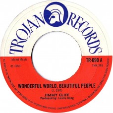 Jimmy Cliff - Wonderful World, Beautiful People (7", Single, Pus)