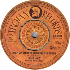 John Holt - Help Me Make It Through The Night (7", Single, Pus)