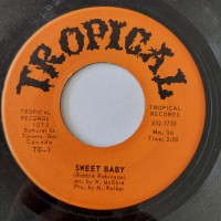 Robbie Robinson - Sweet Baby (7", Single)