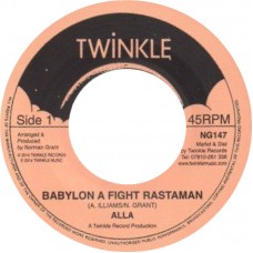 Alla - Babylon A Fight Rastaman (7", M/Print, RE)