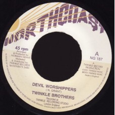 The Twinkle Brothers - Devil Worshippers (7", Yel)