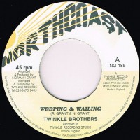 The Twinkle Brothers - Weeping & Wailing (7", Yel)