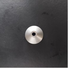 Spindle Adapter Center 45 RPM 7"  - Vinyl Record Adapter (Alumínio Anodizado / Prata)