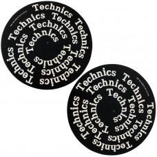Slipmat Factory Technics Spiral Slipmats Black & Gold (Par)